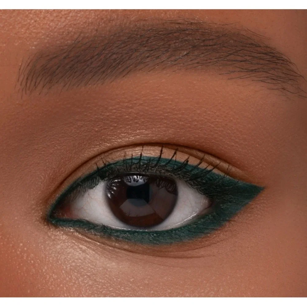 Natasha Denona Macro Tech Eye Crayon Eyeliner Willow Teal Green Matte NIB